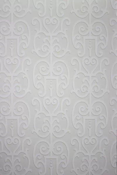 Colleoni Trellis Vinyl  Wallpaper | Osborne & Little Europe
