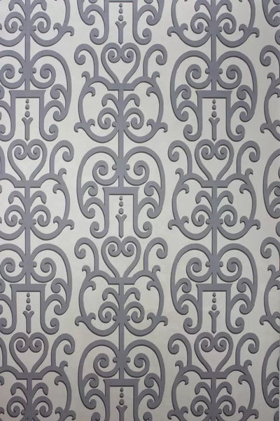 Colleoni Trellis Vinyl  Wallpaper | Osborne & Little Europe