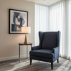 Virgin Gorda - Aqua Upholstered Chair | Architectural Fabrics