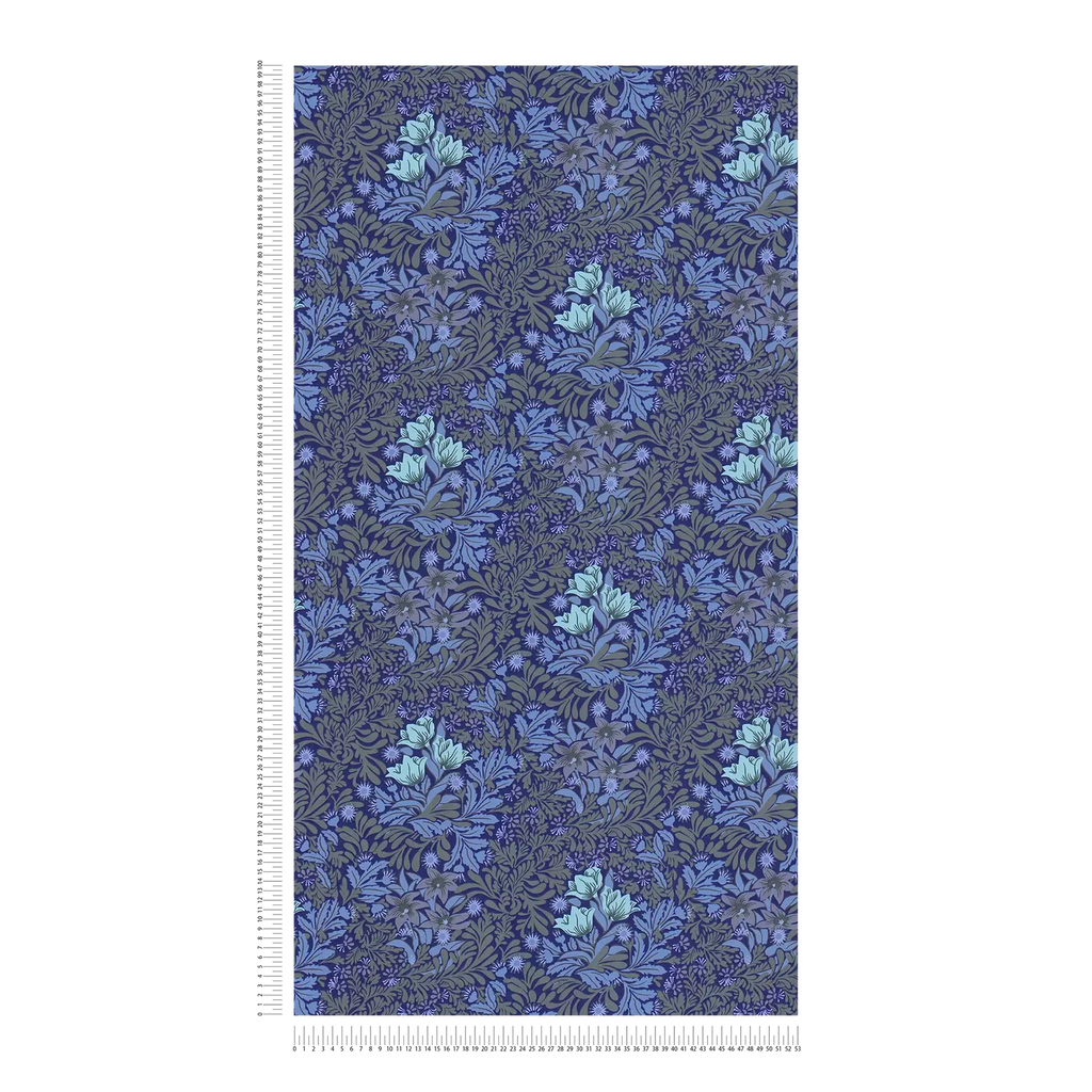 Art of Eden Blue Wallcovering | AS Creation
