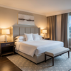 Manchioneel - Almond Upholstered Headboard | Architectural Fabrics