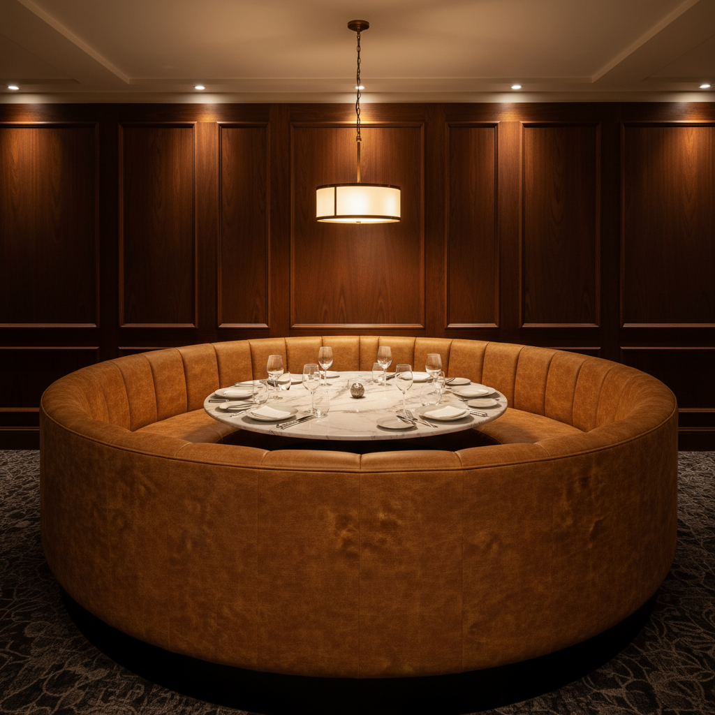 Bastia - Bastia Performance Polyurethane Upholstered Banquette | Architectural Fabrics