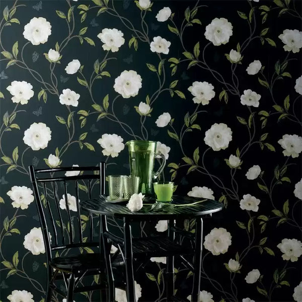 Peony Place 06  Wallpaper | Nina Campbell Europe