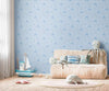 Lilly Luis Light Blue Wallcovering | AS Creation
