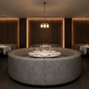Red Hook - Shadow Upholstered Banquette | Architectural Fabrics