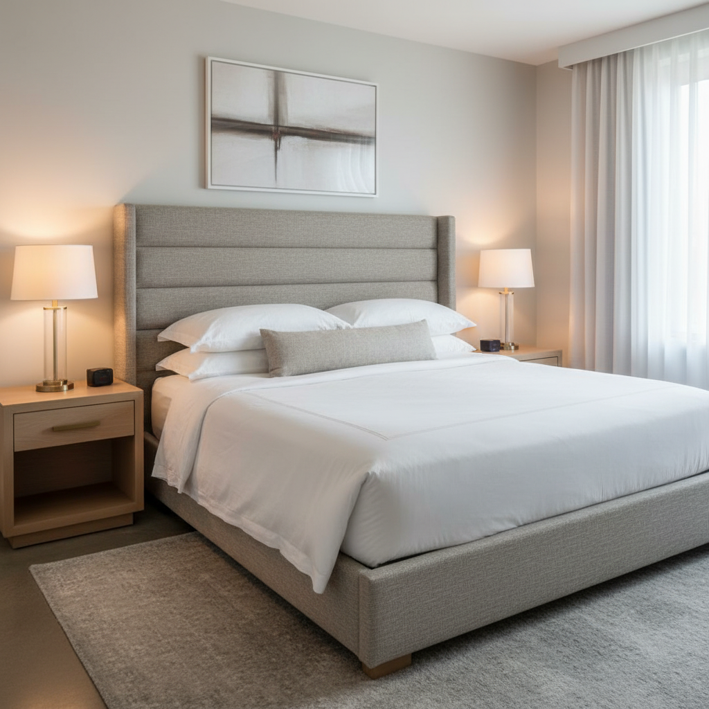 Trade Wind - Shell Upholstered Headboard | Architectural Fabrics