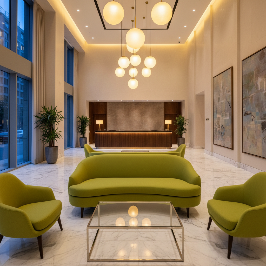 Bedford Creme-De-Menthe Upholstered Sofa | Architectural Fabrics