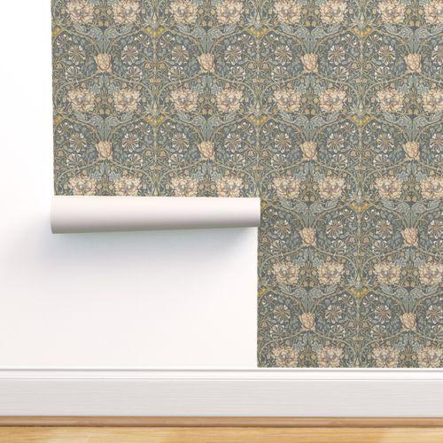 Saint James Growing Damask Victorian | Architectural Wallcoverings