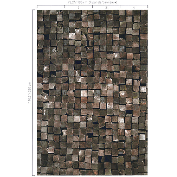 Casa Valentina Vinyl Mural Width Extendable Wallcovering