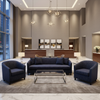 Stitchwork Bay - Indigo Upholstered Sofa | Architectural Fabrics