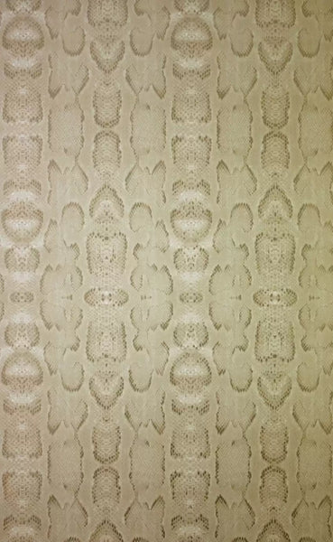 Boa Snake  Light Gold Wallpaper | Osborne & Little Europe