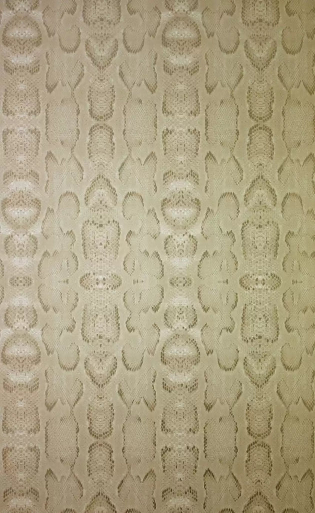 Boa Snake  Light Gold Wallpaper | Osborne & Little Europe