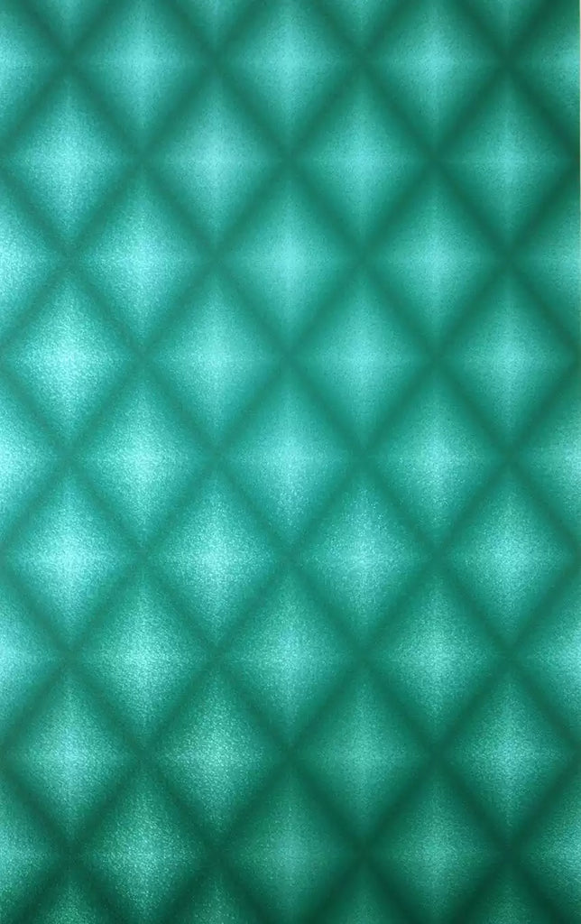 Chameleon Glittering holographic diamonds  Aqua Wallpaper | Osborne & Little Europe