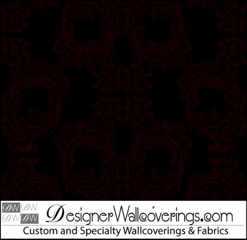 Noah's Baroque Skulls Wallcovering | DW Bespoke Studios