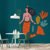 Walls By Patel 3 Turquoise Wallcovering | AS Creation