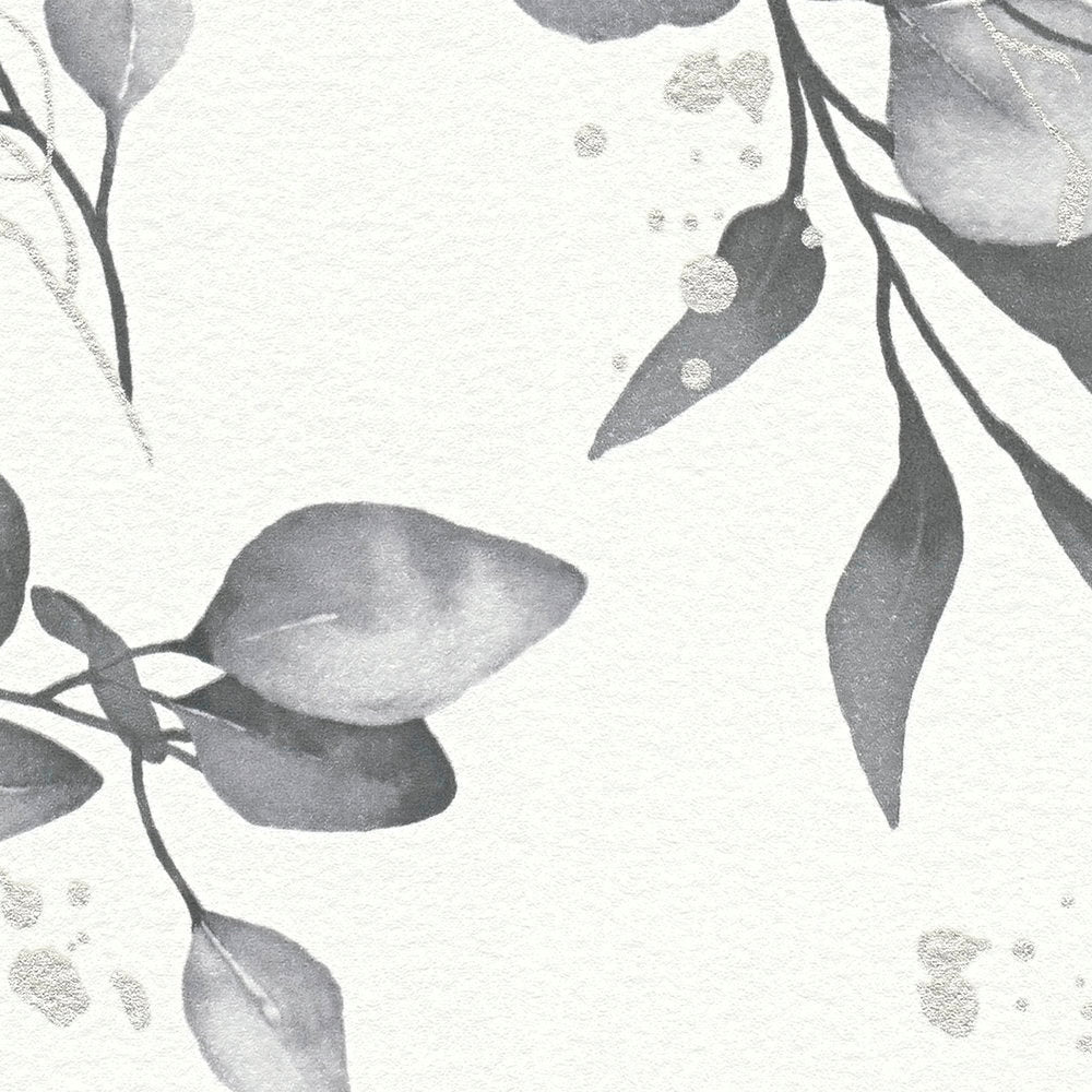 Pure Elegance Light Grey Wallcovering | AS Creation