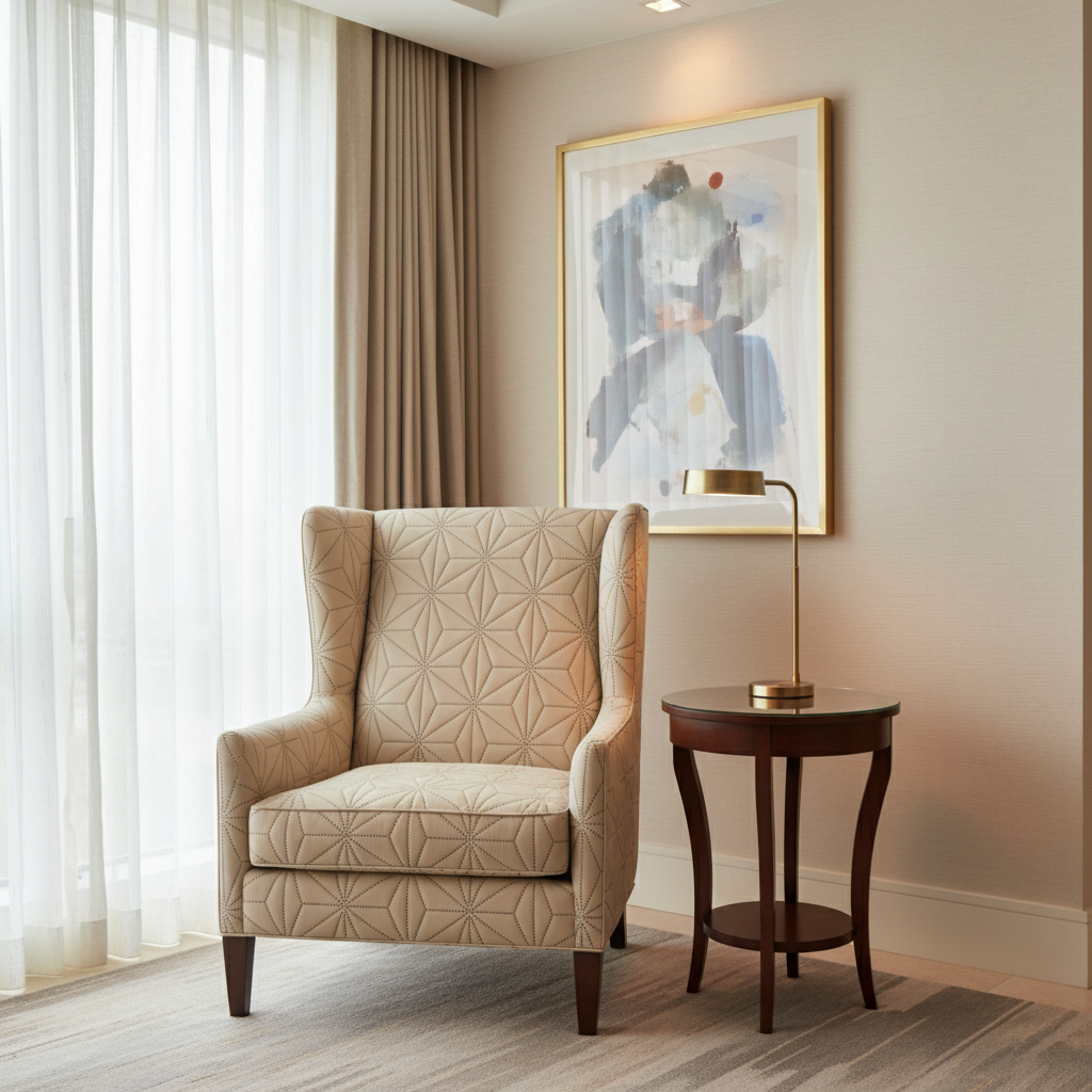 Axis - Axis Etched Polyurethane Upholstered Chair | Architectural Fabrics