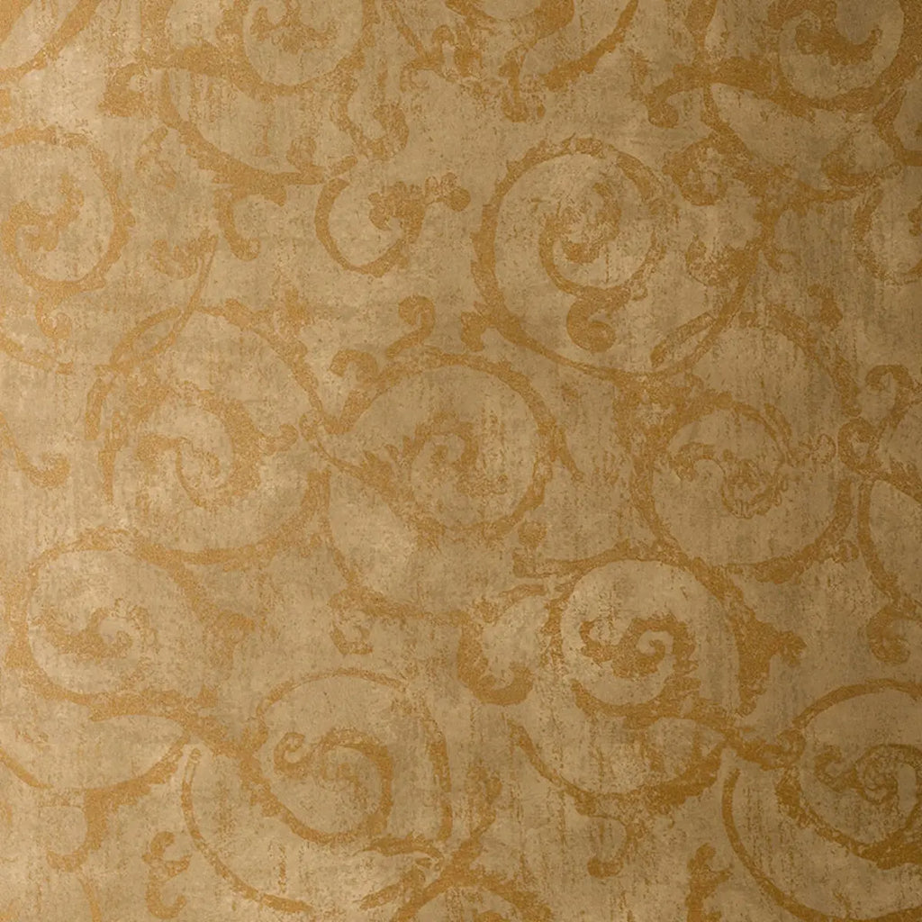 Bernini Scroll - Brushwood Wallpapers