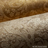 Damasco Metallico - Gold Leaf Wallpapers