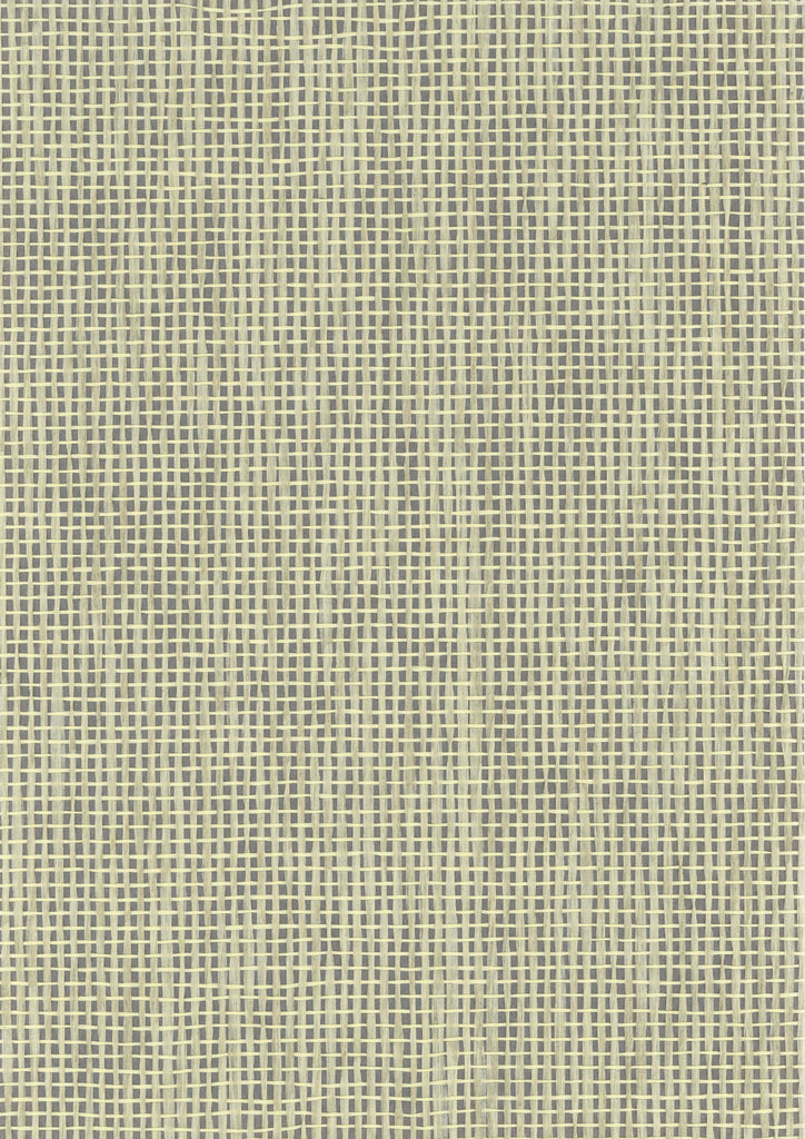 Amelia Island-Gray Paper Weave Wallcovering | Phillipe Romano — PWV-500830