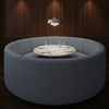 Rainbow Reef - Harbor Upholstered Banquette | Architectural Fabrics