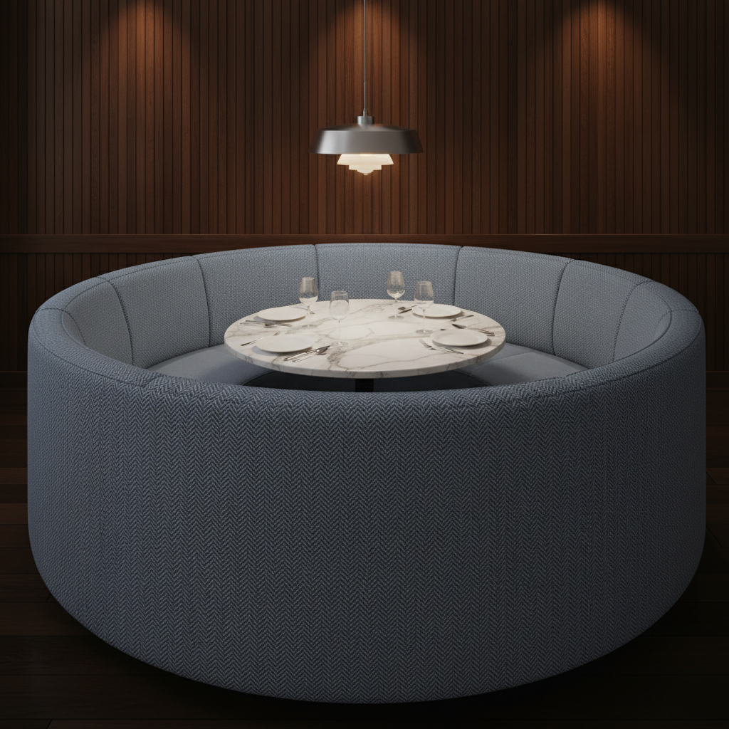 Rainbow Reef - Harbor Upholstered Banquette | Architectural Fabrics