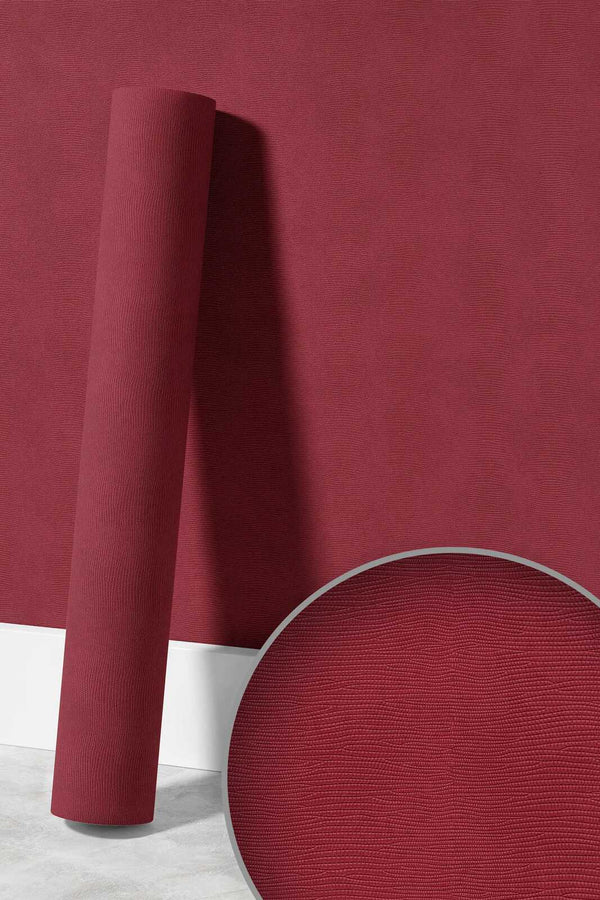 Mediterranean Texture Red Wallcovering | Versace