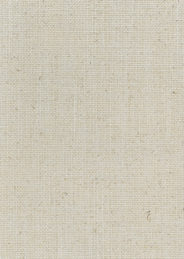 Castine-Beige Linen Wallcovering | Phillipe Romano