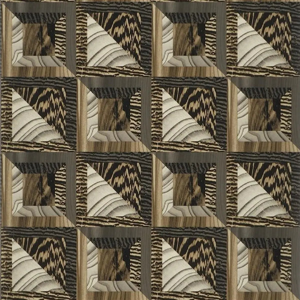 Palais Royal 01 Gold Brown Wallpaper | Christian Lacroix Europe