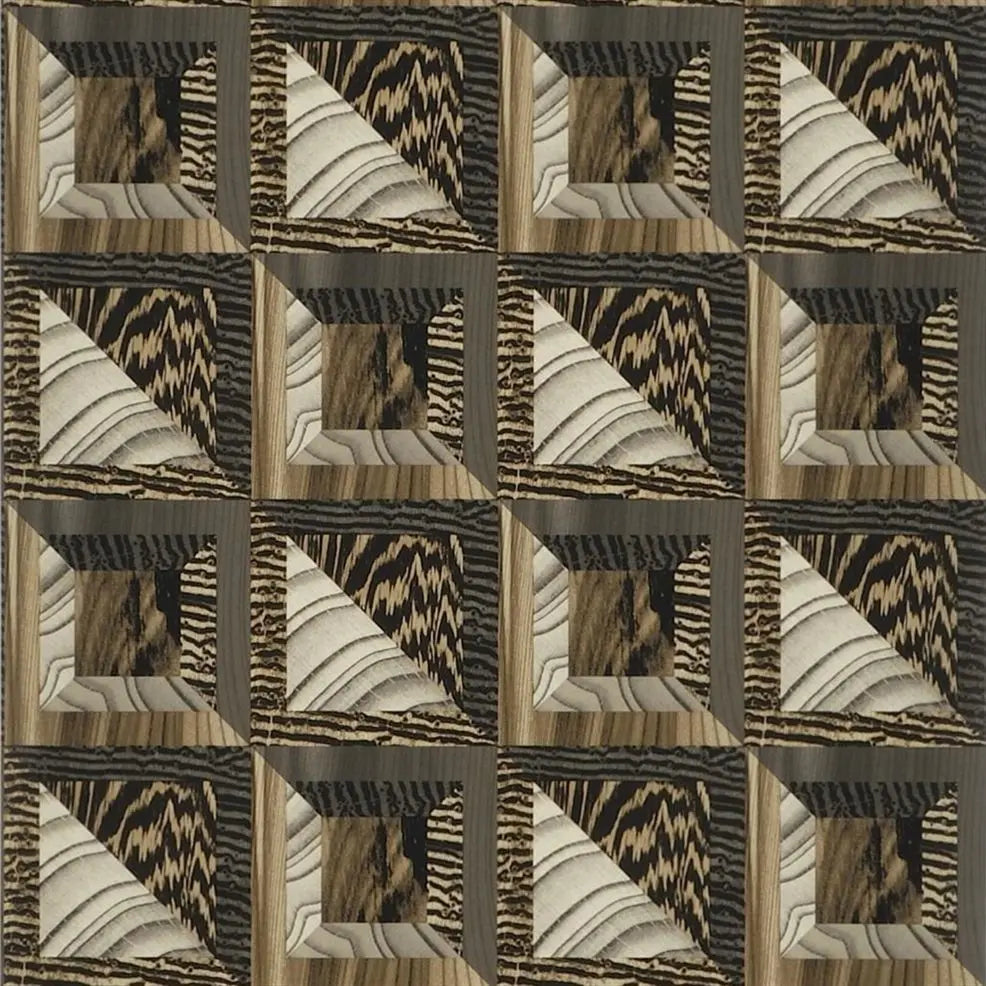 Palais Royal 01 Gold Brown Wallpaper | Christian Lacroix Europe