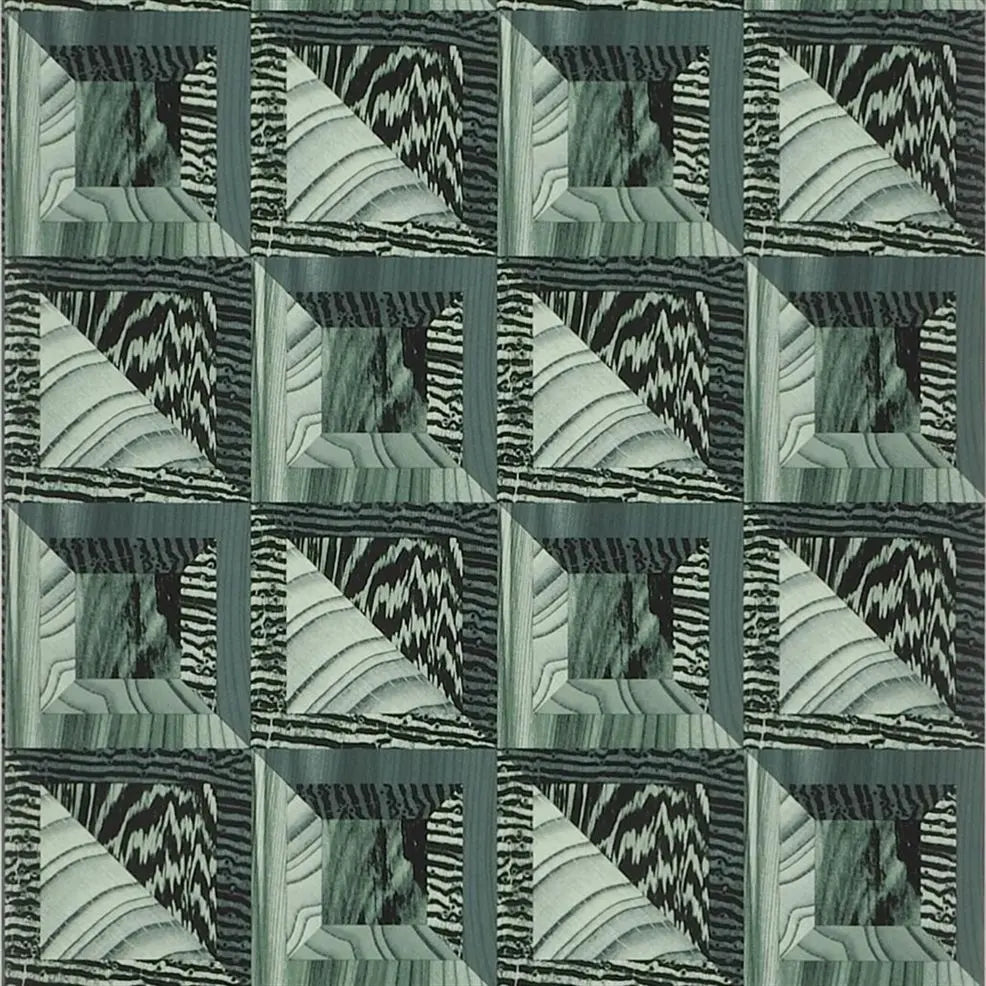 Palais Royal 02 Green Wallpaper | Christian Lacroix Europe