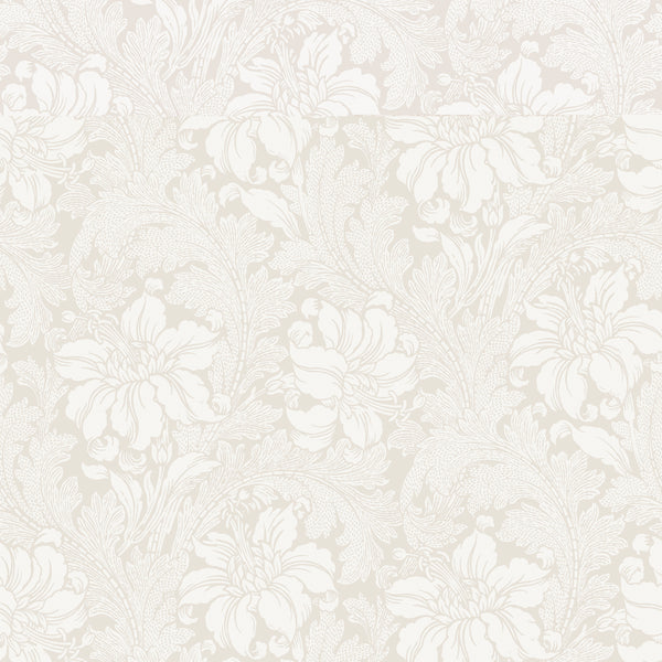 Acanthus Garden Bone — Schumacher