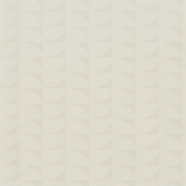 Laroche Small Scale Geometric Pearl Wallpaper | Designers Guild Europe