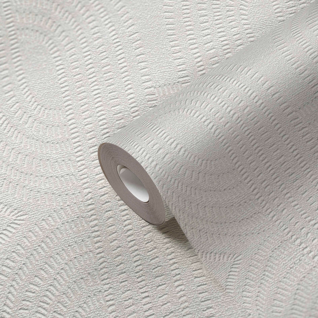 French Affair Light Grey Wallcovering | AS Creation