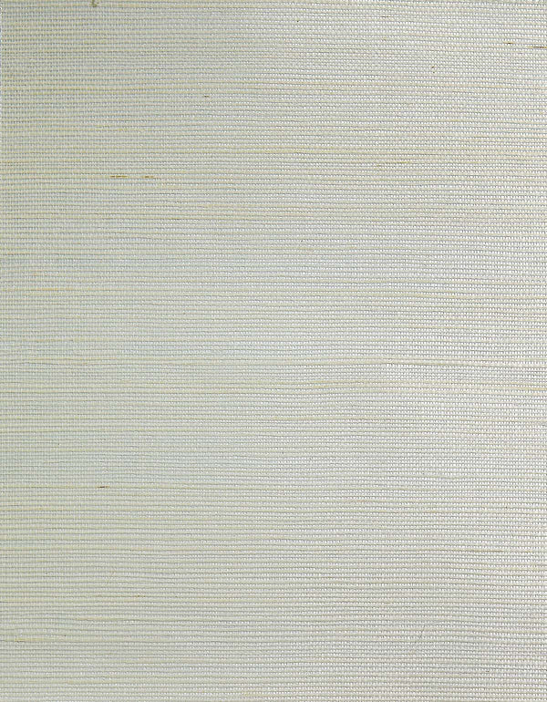 Nantucket Grasscloth Silver Neutral Wallcovering | Phillipe Romano