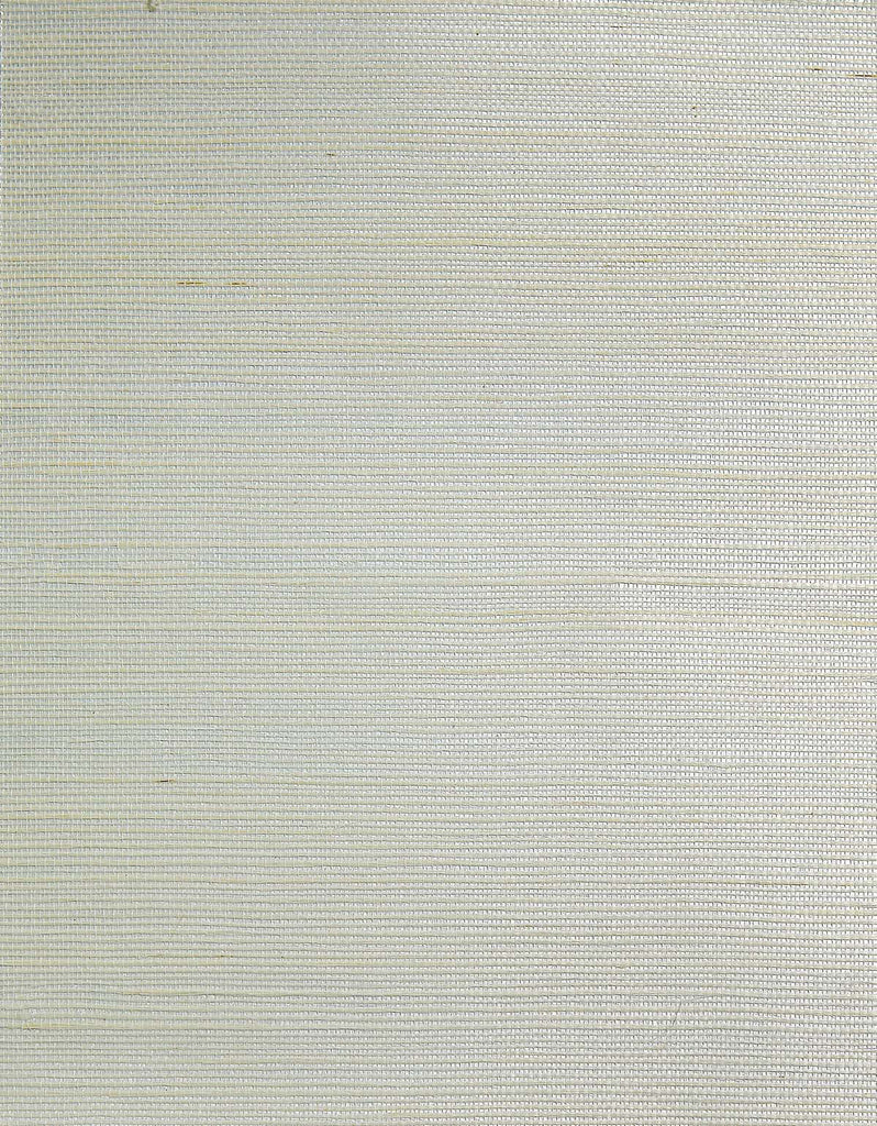 Nantucket Grasscloth Silver Neutral Wallcovering | Phillipe Romano