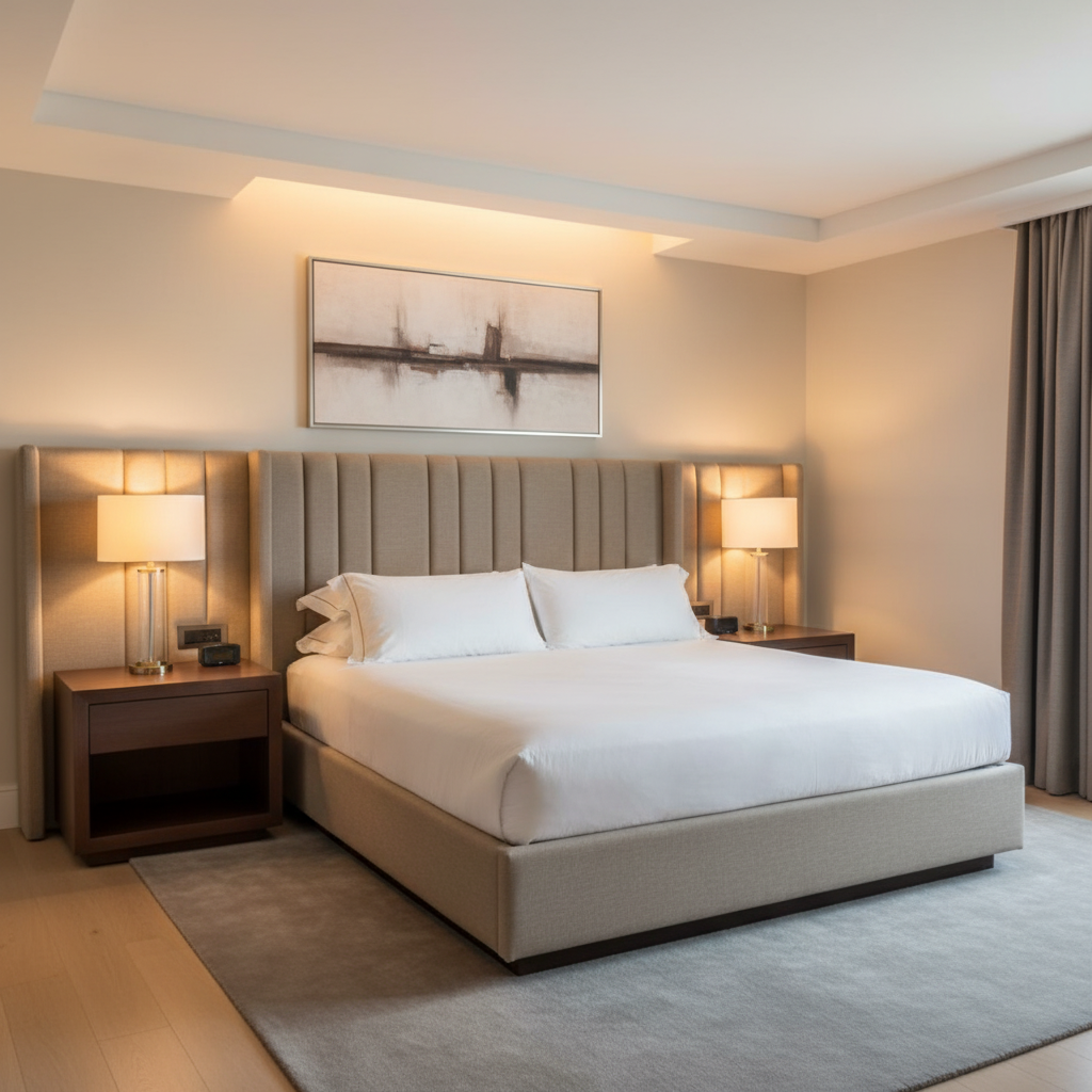 Rincon - Malt Upholstered Headboard | Architectural Fabrics