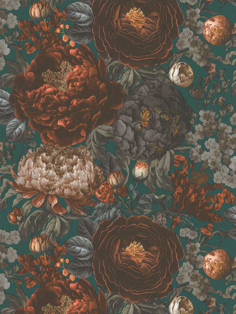 Michalsky 6 Teal Wallcovering | AS Creation