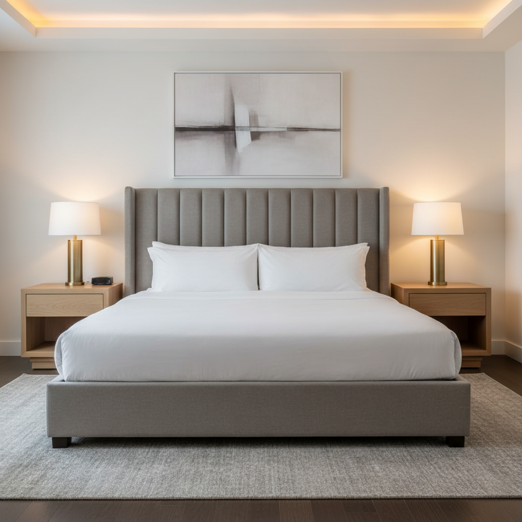 Sisal Bay - Night Upholstered Headboard | Architectural Fabrics