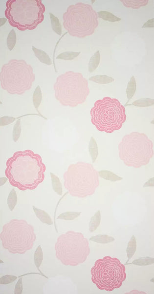 Eranthe Floral Pink Wallpaper | Osborne & Little Europe