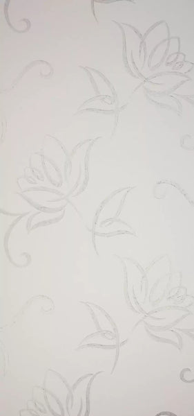 Langtry Silver Wallpaper | Osborne & Little Europe