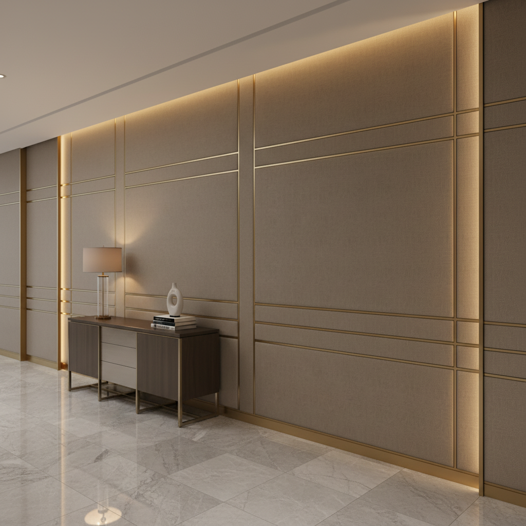 Alamo - Tundra Performance Vinyl Upholstered Wall Panel | Architectural Fabrics