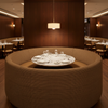 St. Eustatius - Reed Upholstered Banquette | Architectural Fabrics
