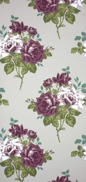 Rosa Alba 04  Wallpaper | Nina Campbell Europe