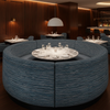 Pigeon Island - Nautical Upholstered Banquette | Architectural Fabrics