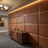 Maya Riviera - Rust Upholstered Wall Panel | Architectural Fabrics