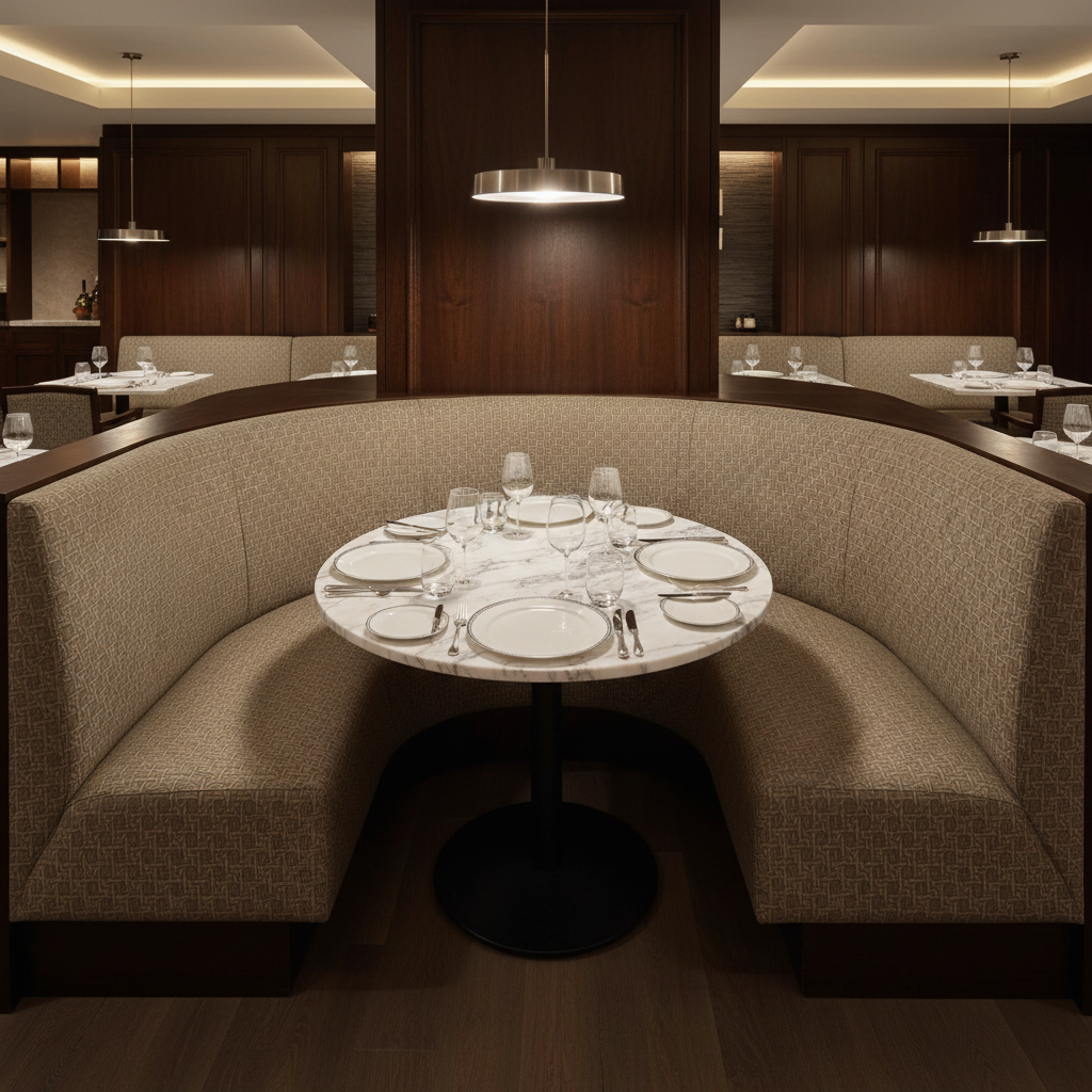 Basketry - Basketry Performance Vinyl Upholstered Banquette | Architectural Fabrics