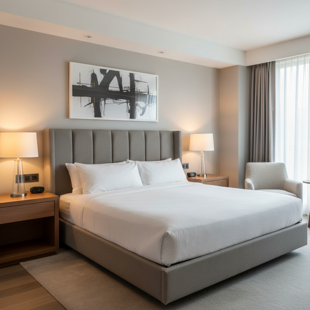 Abaca - Ironwood Tekloom Performance Upholstered Headboard | Architectural Fabrics