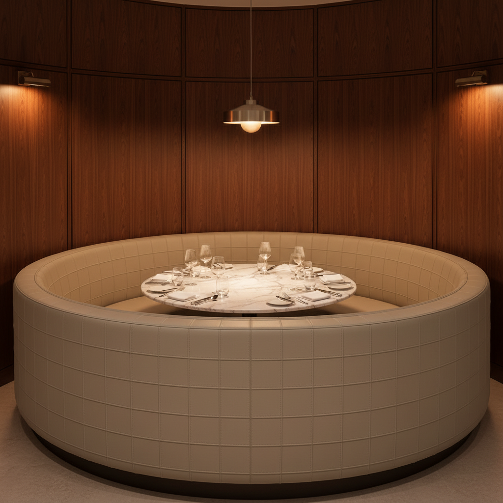 Puerto Plata - Pavlova Upholstered Banquette | Architectural Fabrics