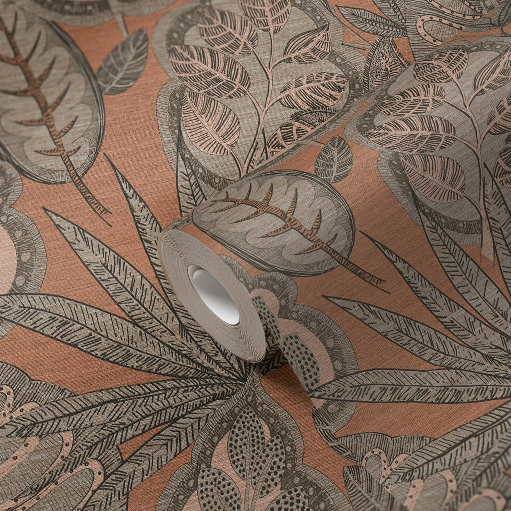 Famous Garden Rust Wallcovering | AS Creation